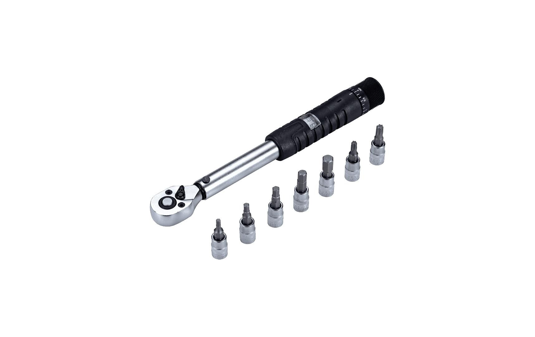 BBB TorqueSet Drehmomentschlüssel-Set BTL-73, 2-14 NM
