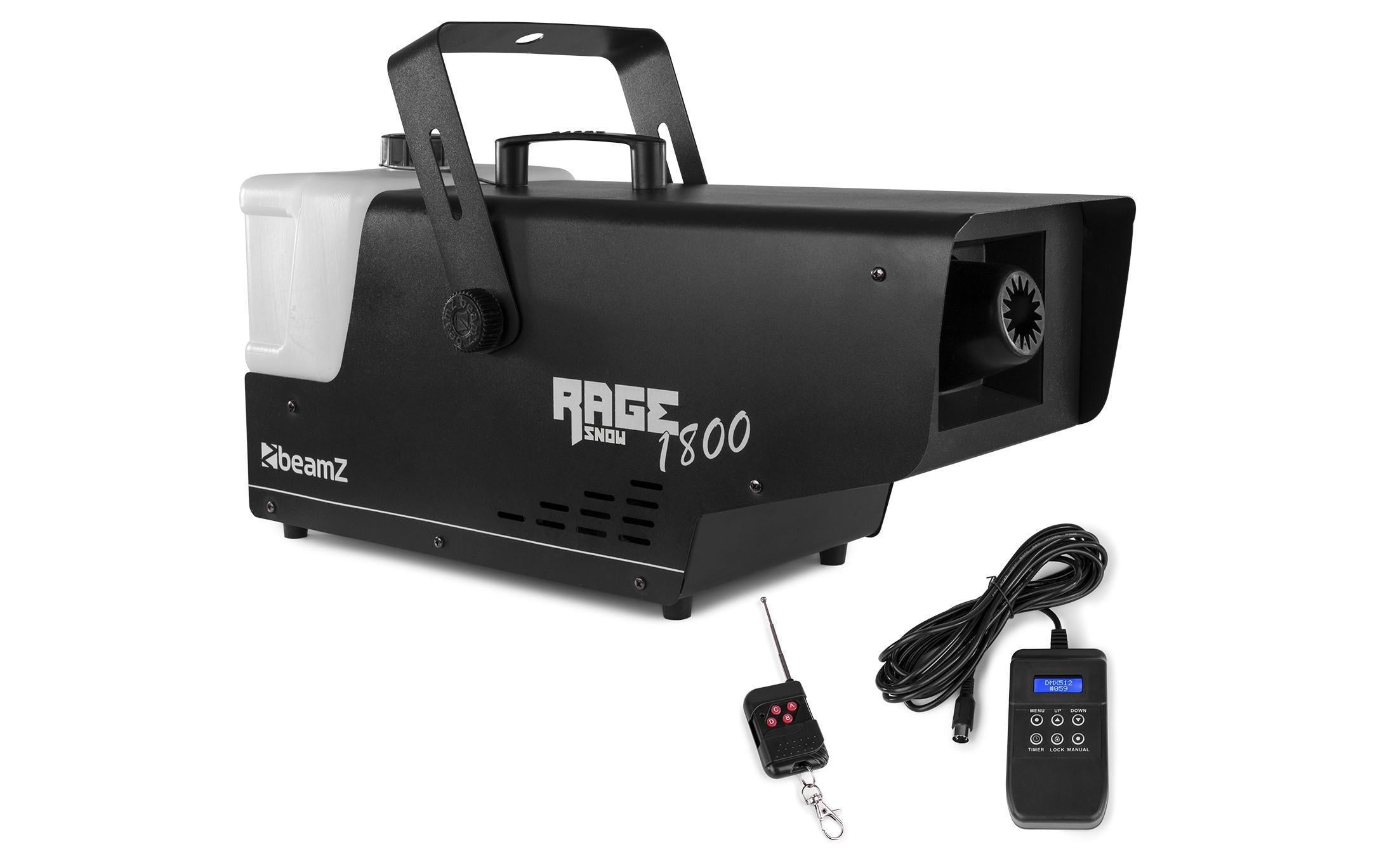 BeamZ Rage 1800SNOW Schneemaschine