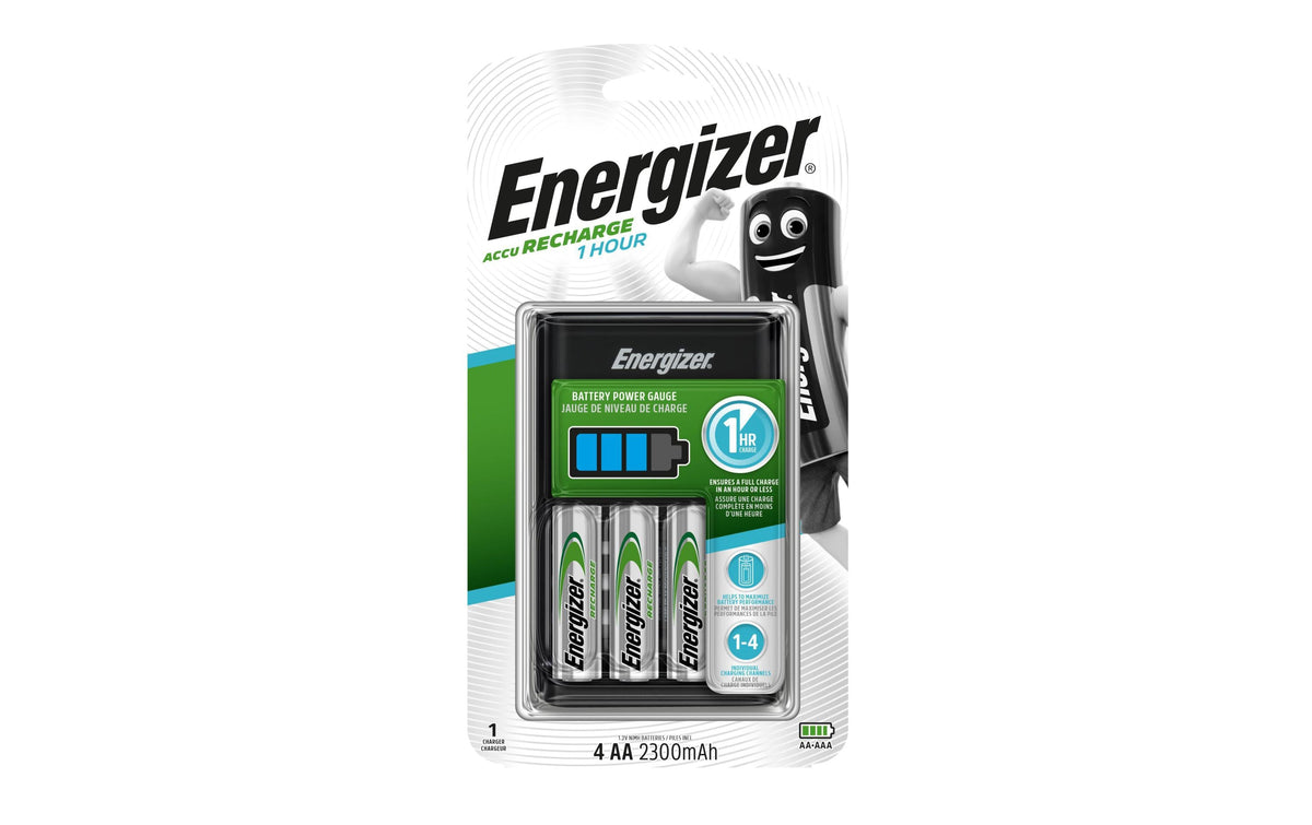 ENERGIZER 1HR Charger 2xAA 1 Stück Ladegerät 1HR Charger 4xAA 1 Stück
