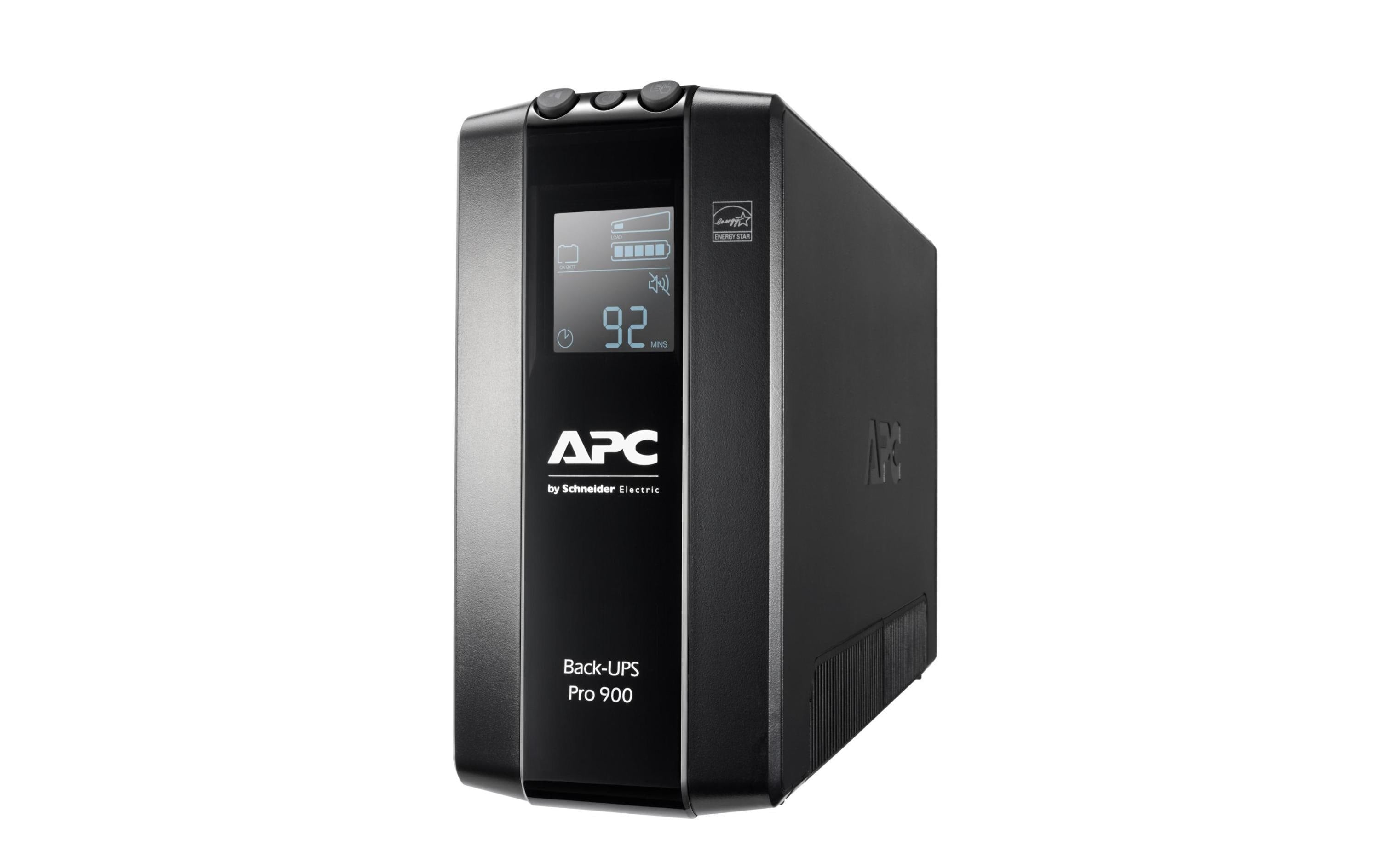 APC USV BR900MI, 900VA/540W Line Interaktiv, Tower, LCD Display