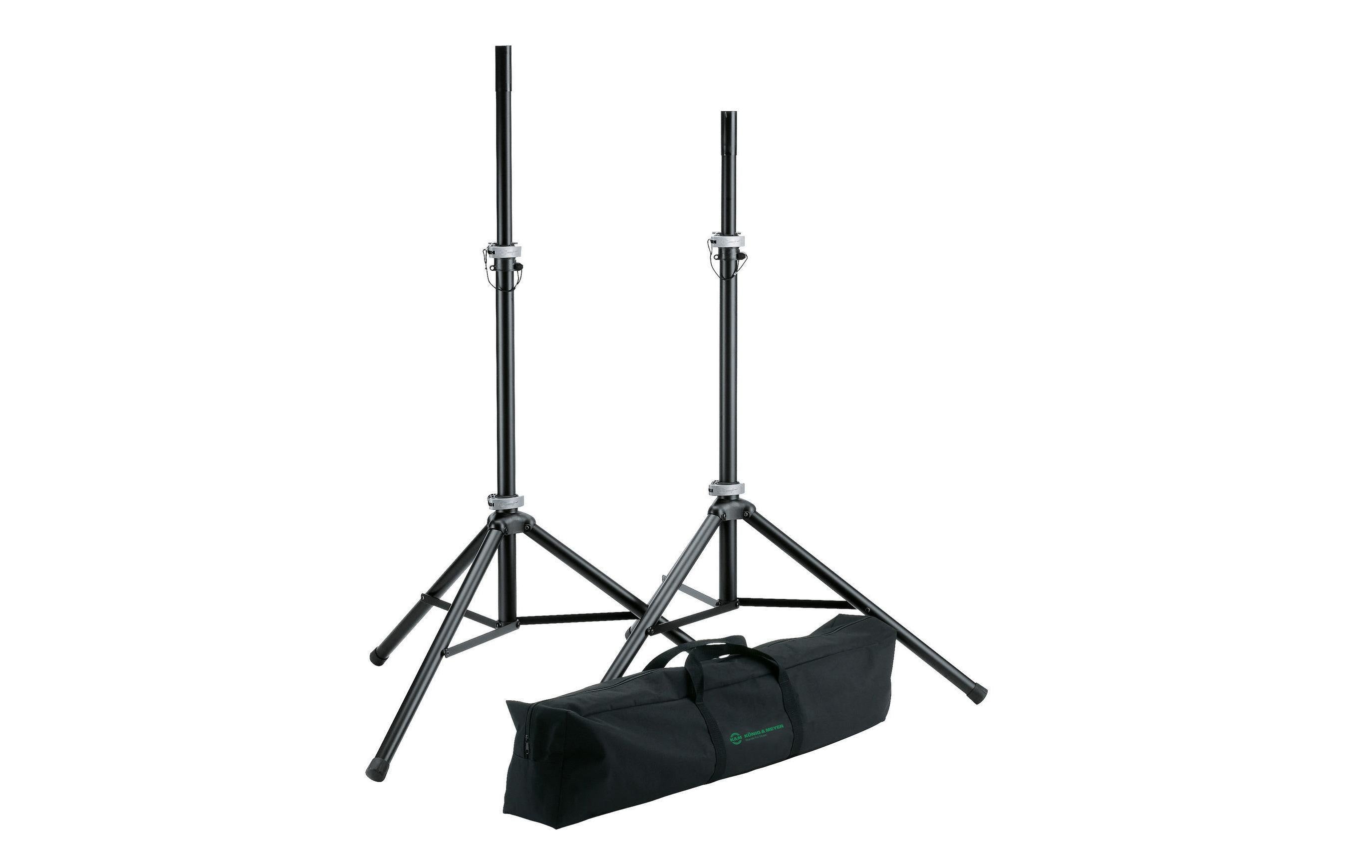 K&M 21459 2 x Stativ, inkl. Tasche M