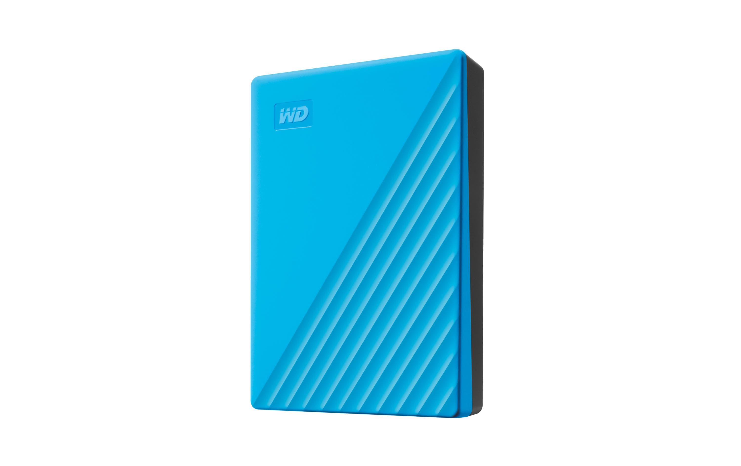 WD My Passport 2.5" 4TB Sky USB 3.0, 2.5'', 19.15mm, 256-bit enrcyption