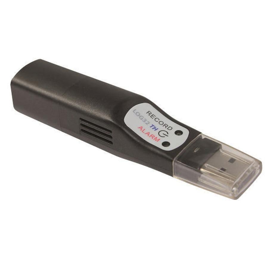 Thermo-Hygro Datenlogger LOG32 TH, USB Speicher für 60000 Messwerte