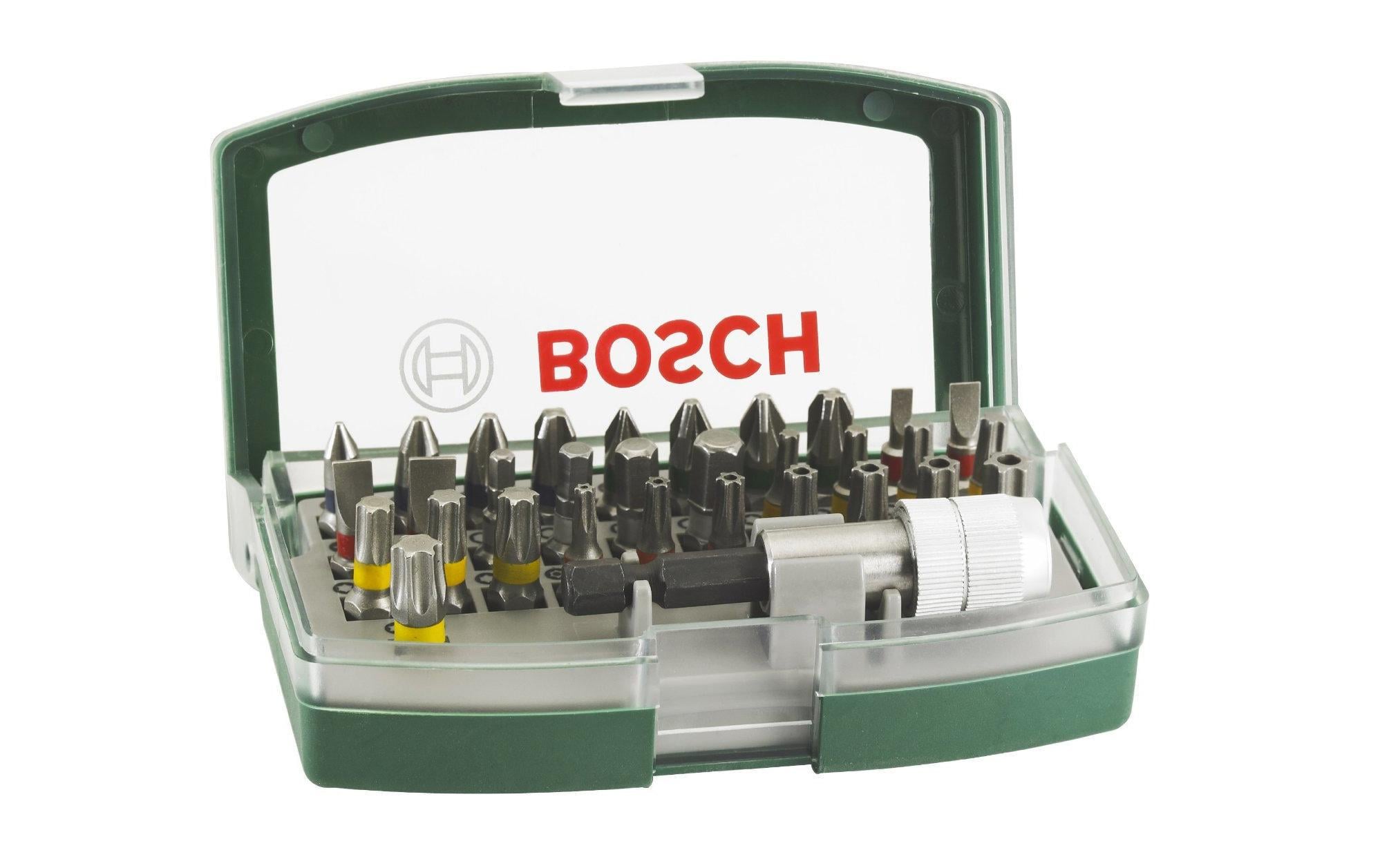 BOSCH Schrauberbit-Set 32-teilig 32-teiliges Set mit Farbcodierung