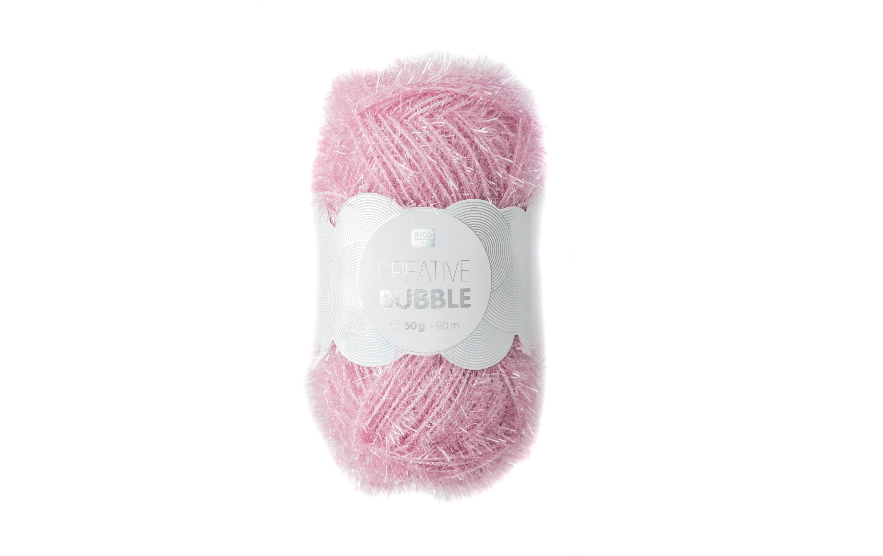RICO Creative Bubble, flieder 50 g, 90 m, 100 % PES