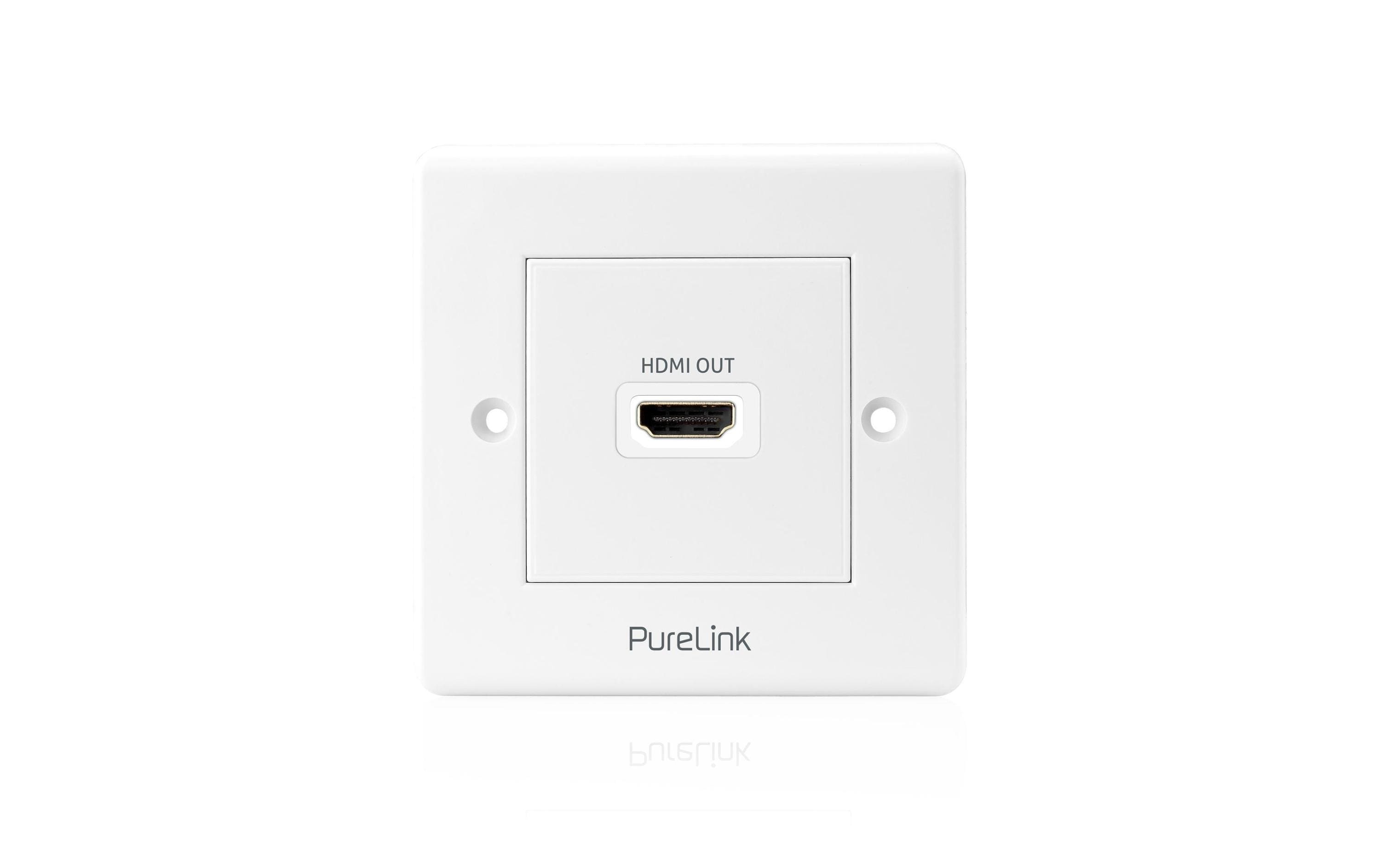 PureLink PI100 Wanddose HDMI, 1-Fach, weiss