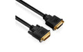 PureInstall, DVI Verlängerung 2m, Dual-Link Stecker 24+1 auf Buchse 24+1