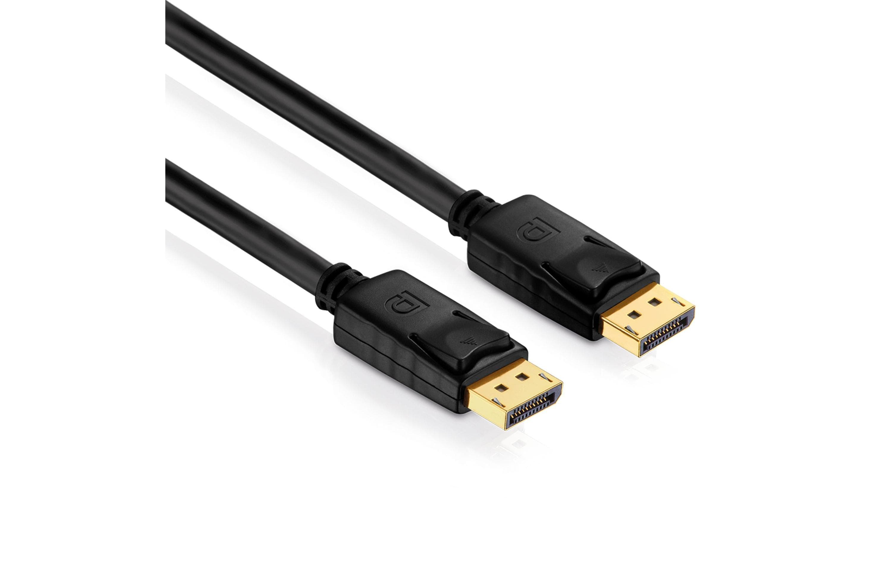 PureInstall, 4K DisplayPort Kabel, 1.5m Display Port auf Display Port, DualLink