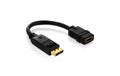 Purelink Display Port-HDMI, 0.1m Display Port-Stecker auf HDMI-Buchse