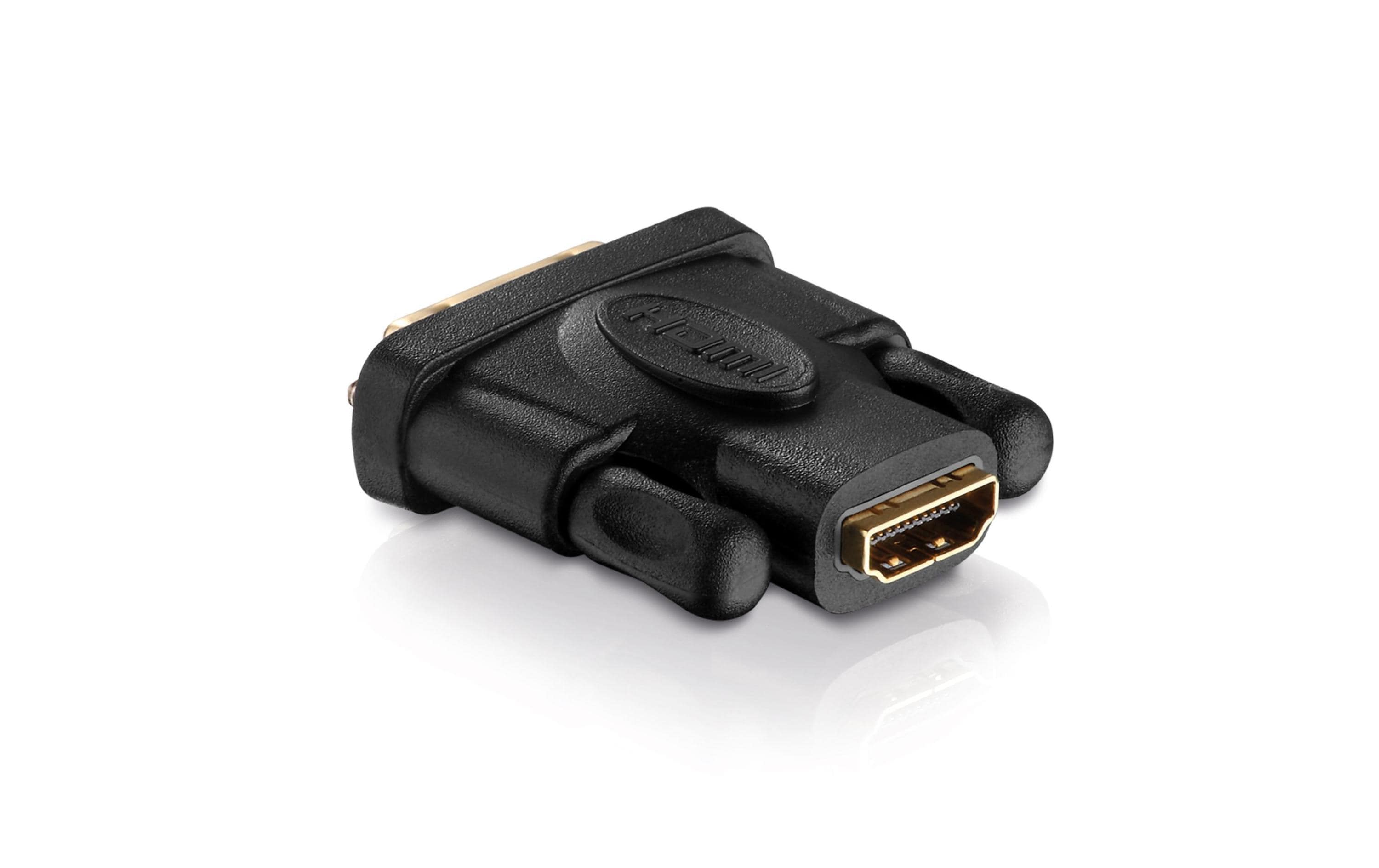Purelink DVI auf HDMI Adapter DVI-Stecker auf HDMI-Buchse