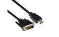 Club 3D, DVI auf HDMI 1.4 Kabel 2.0 Meter, bidirektional, m/m