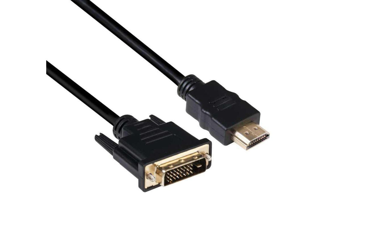 Club 3D, DVI auf HDMI 1.4 Kabel 2.0 Meter, bidirektional, m/m