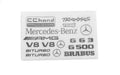 RC4WD Steel Logo Decal Sheet TRX-4 G500