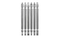 kwb Doppelbit-Set PH/PZ/Schlitz 100mm 6-tlg,PH1,2,3/PZ1,2,3/Schlitz 4,5,6mm