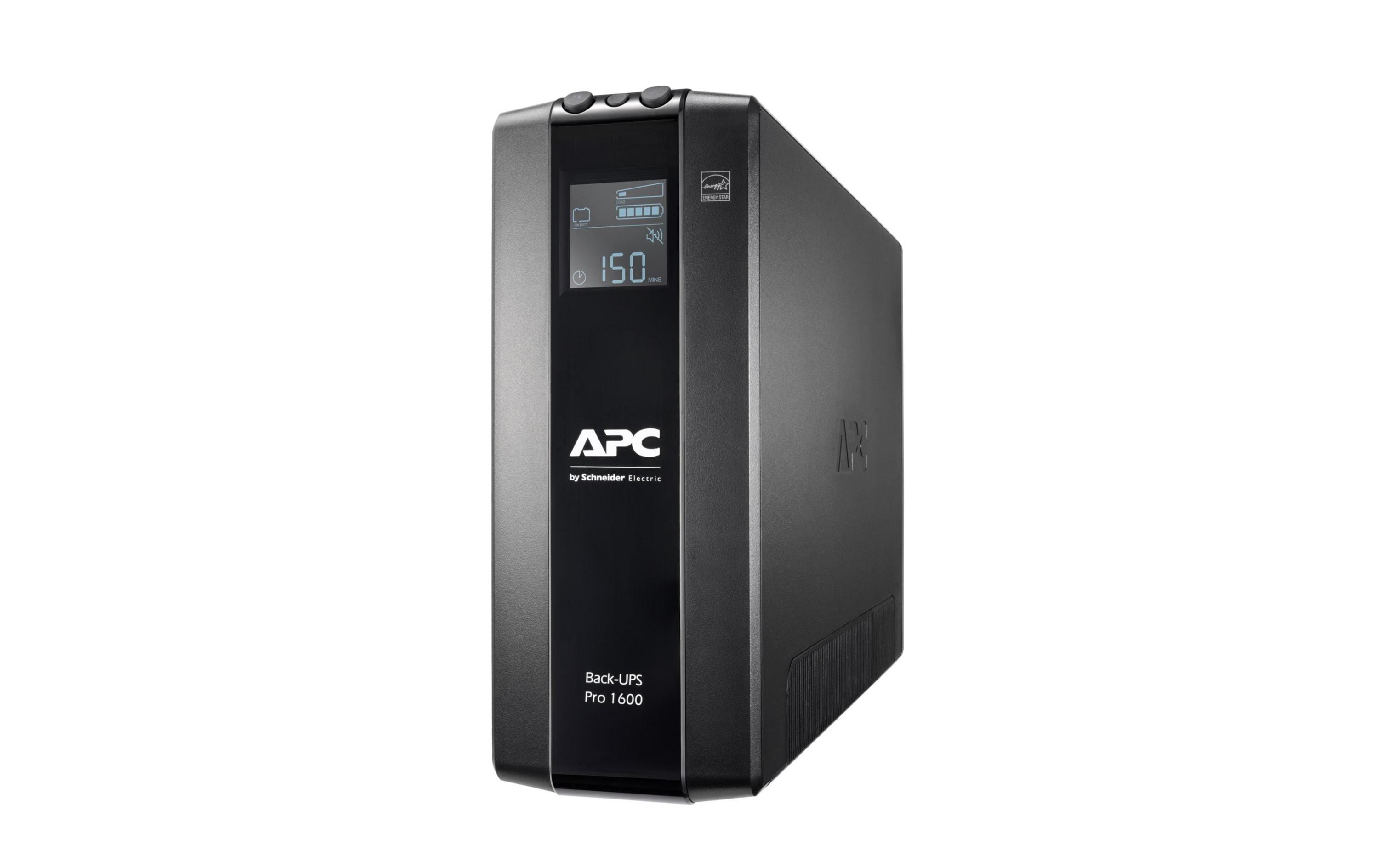 APC USV BR1600MI, 1600VA/960W Line Interaktiv, Tower, LCD Display