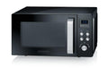Severin Mikrowelle mit Grill 7752 schwarz 25 Liter, Grill 1000 Watt, LED Display