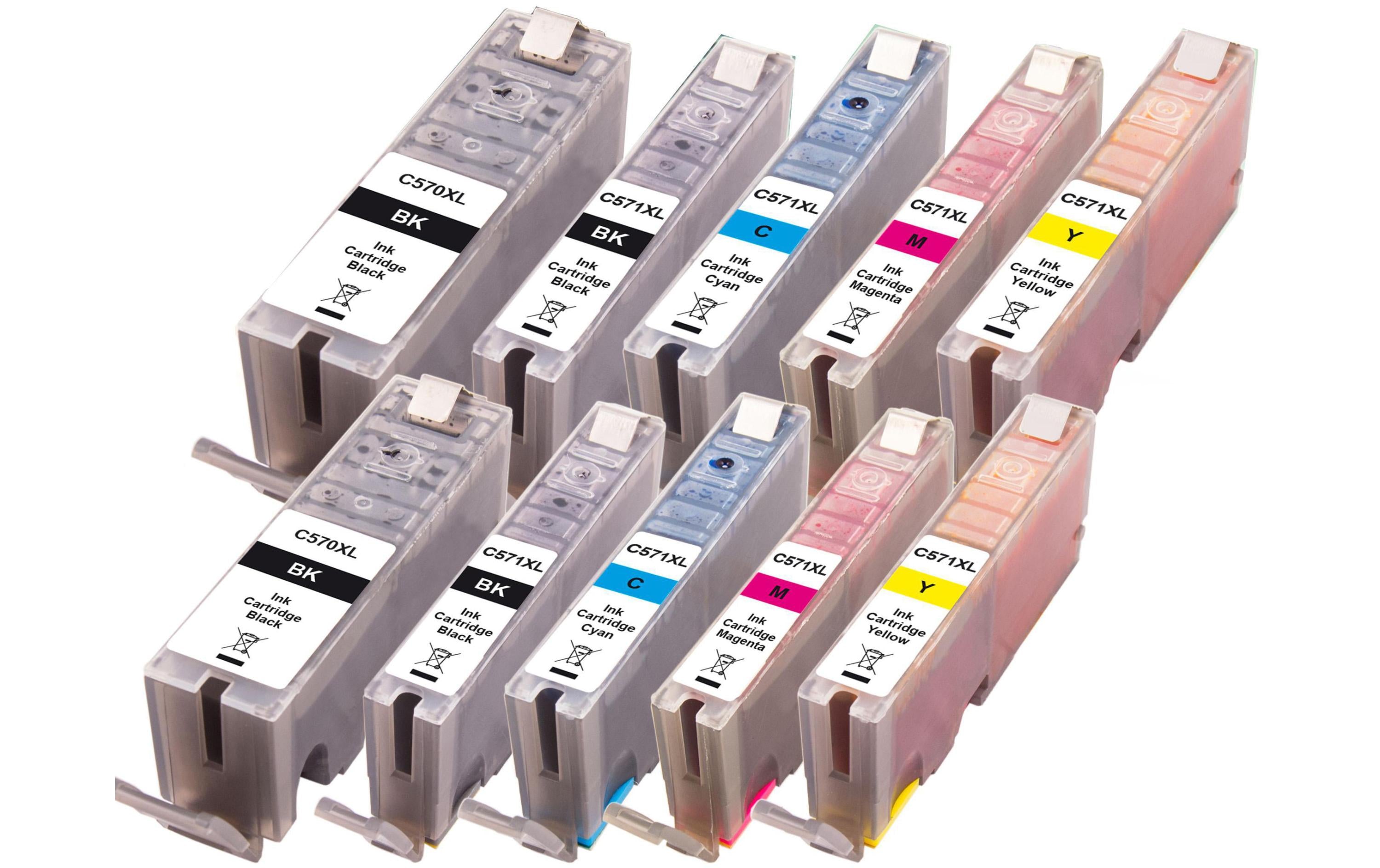 Peach PGI-570XL/CLI-571XL Multipack 10 je 2x bk, pbk, c, m, y
