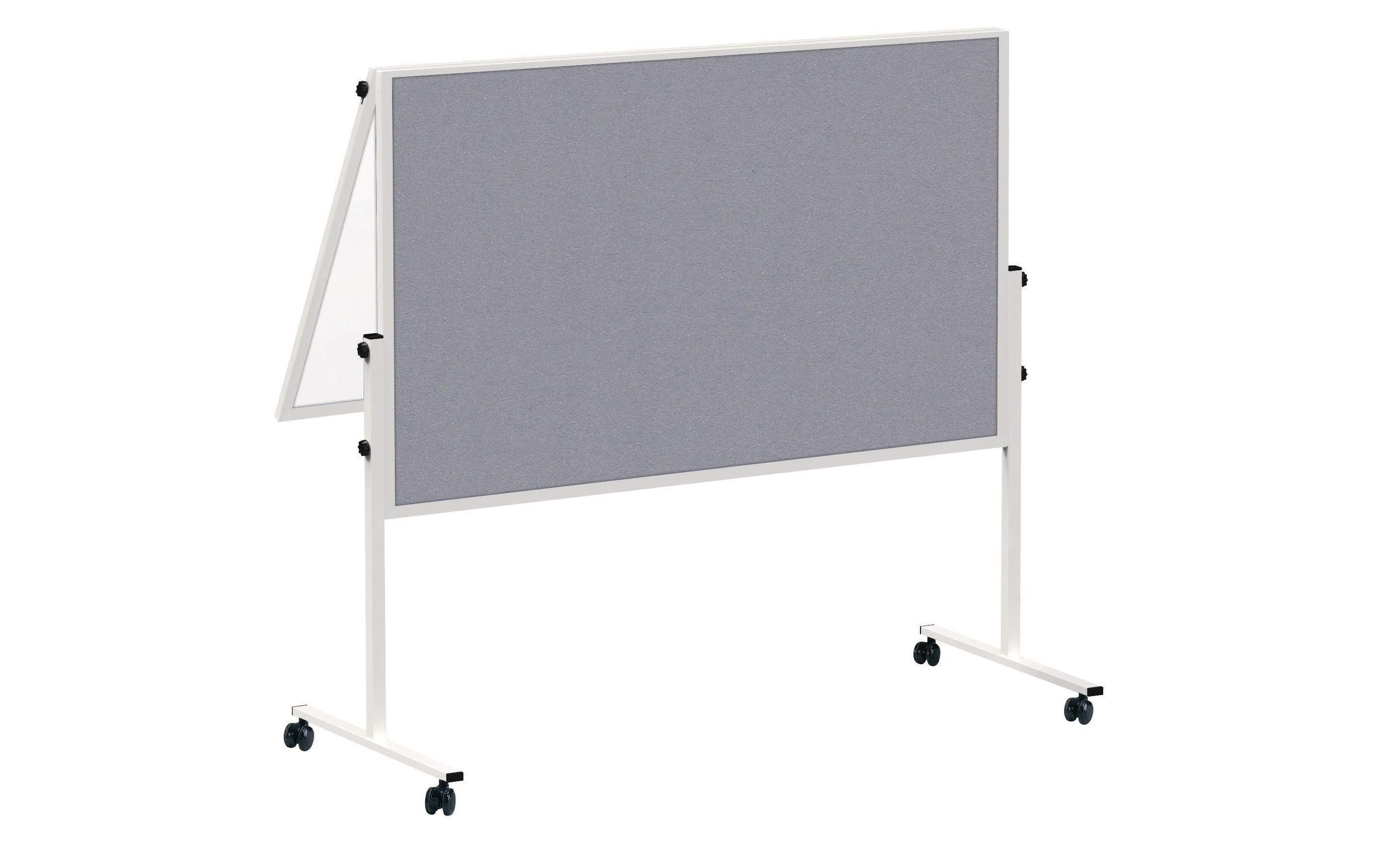MAUL Moderationstafel MAULsolid klappbar Filz/WB, 150x120cm, grau