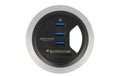 Delock Tisch-Hub 3 Port USB3.0+2 CardReader USB Typ-A Busche, 1SD Slot, 1Micro SD Slot