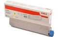 Oki Toner yel. 46443101 zu Oki C800 Serie yellow, 10'000 Seiten