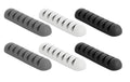 Delock Kabelhalter, TPR, selbstkl. 6 Stück, weiss, grau, D. 4 mm