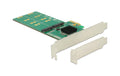 DeLock PCI-Express-x4 SATA Kontroller 4x M.2 SATA basierend, Onboard Kontroller