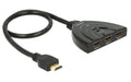 Delock 4K UHD  HDMI Switch 3 In > 1 Out