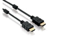 HDGear High Speed HDMI Kabel, 1m HDMI A Stecker auf HDMI A Stecker