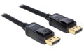 Delock DisplayPort - Displayport Kabel, 2m bis 3820 x 2160@60Hz, Pin20 verbunden 3,3V