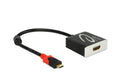 Delock USB-C Grafikkarte: HDMI, 4K support 4096x2160 mit 60 Hz, 20cm, schwarz
