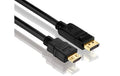 PureInstall, Adapterkabel DP/HDMI, 15.00m vergoldete Stecker