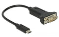 Delock Adapter USB-C>1x Seriell RS-232