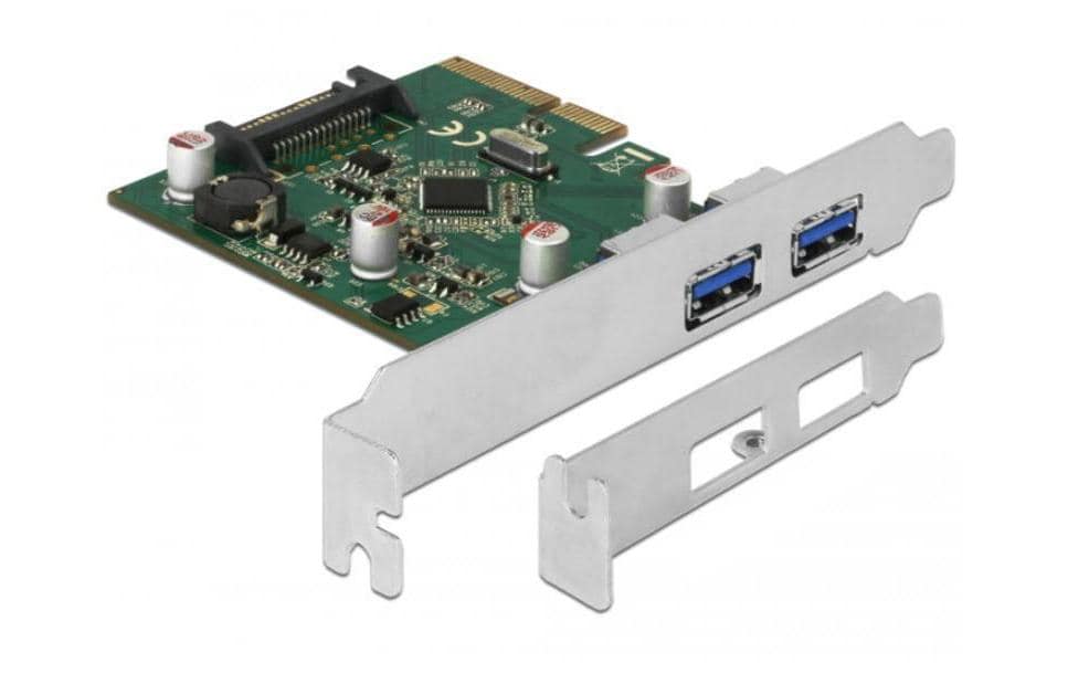 Delock 90298 PCIe 2x USB-Typ-A