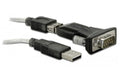 Schnittstellen Adapter USB auf Seriell DB9 Stecker, inkl. USB Kabel