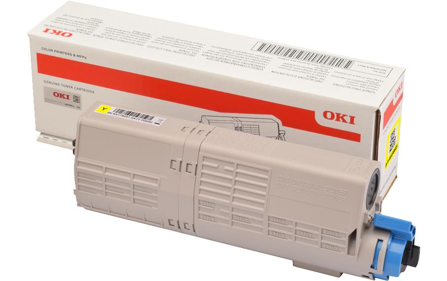 Oki Toner 46490605 zu Oki C532/C542 yellow, 6'000 Seiten