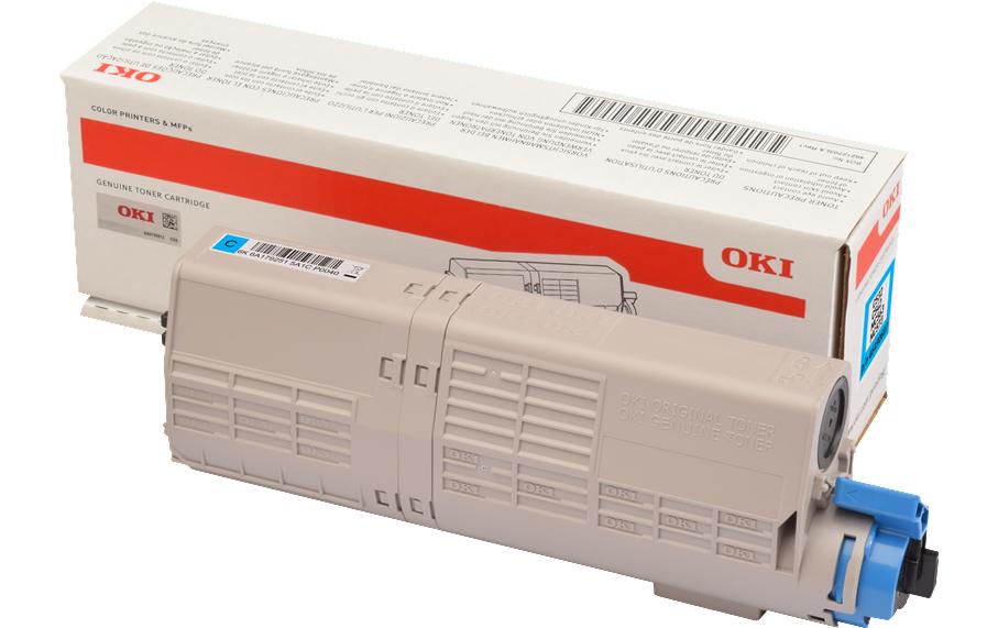 Oki Toner 46490607 zu Oki C532/C542 cyan, 6'000 Seiten