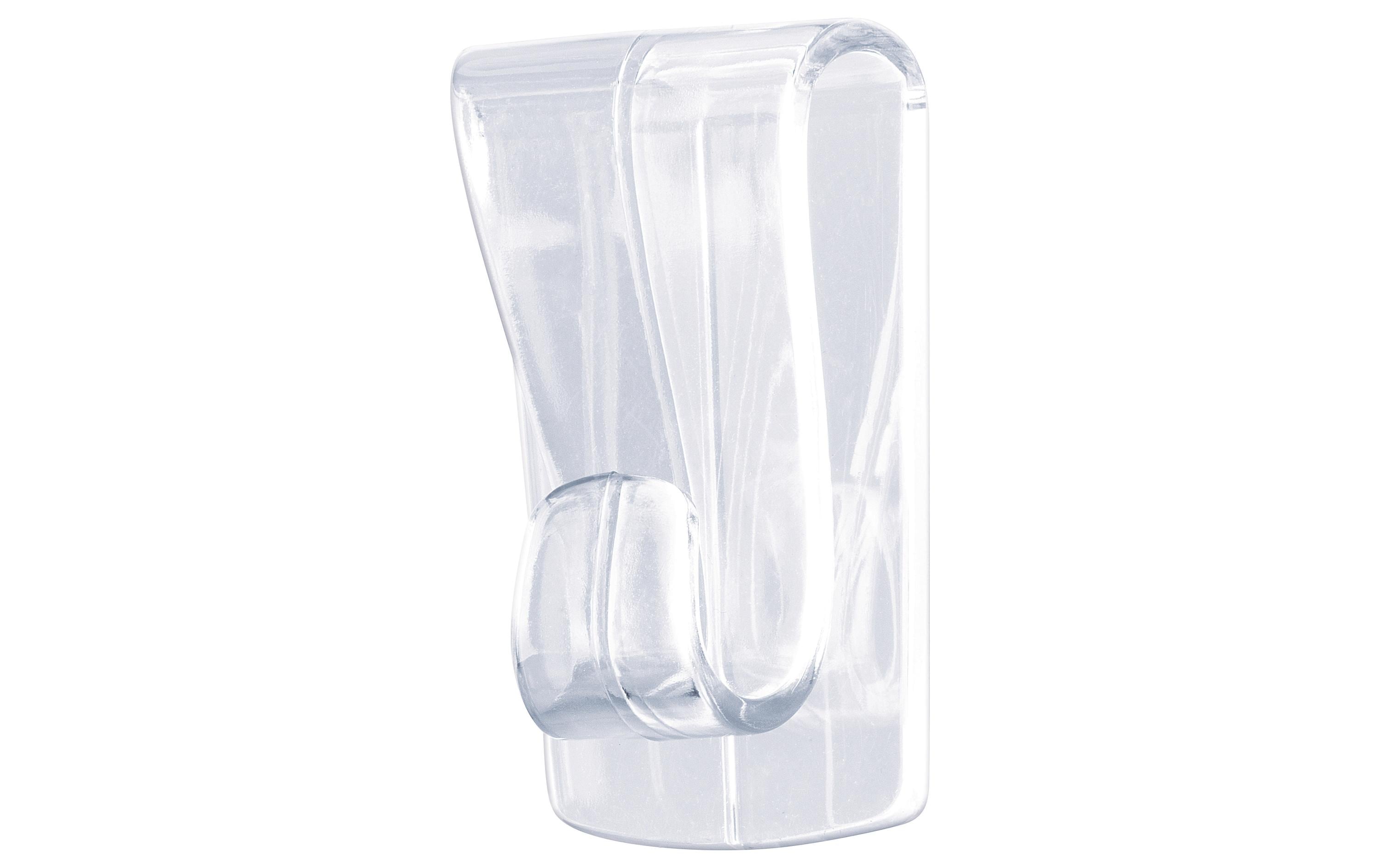 Powerstrips DECO Haken XL 2 Haken, transparent