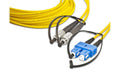 Lightwin LWL HQ Duplex Patchkabel, 5m Singlemode 9/125µm, FC-SC, OS2