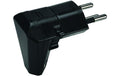 STEFFEN STEKO Dreh-Winkelstecker T12 90° Peachick Move on, schwarz