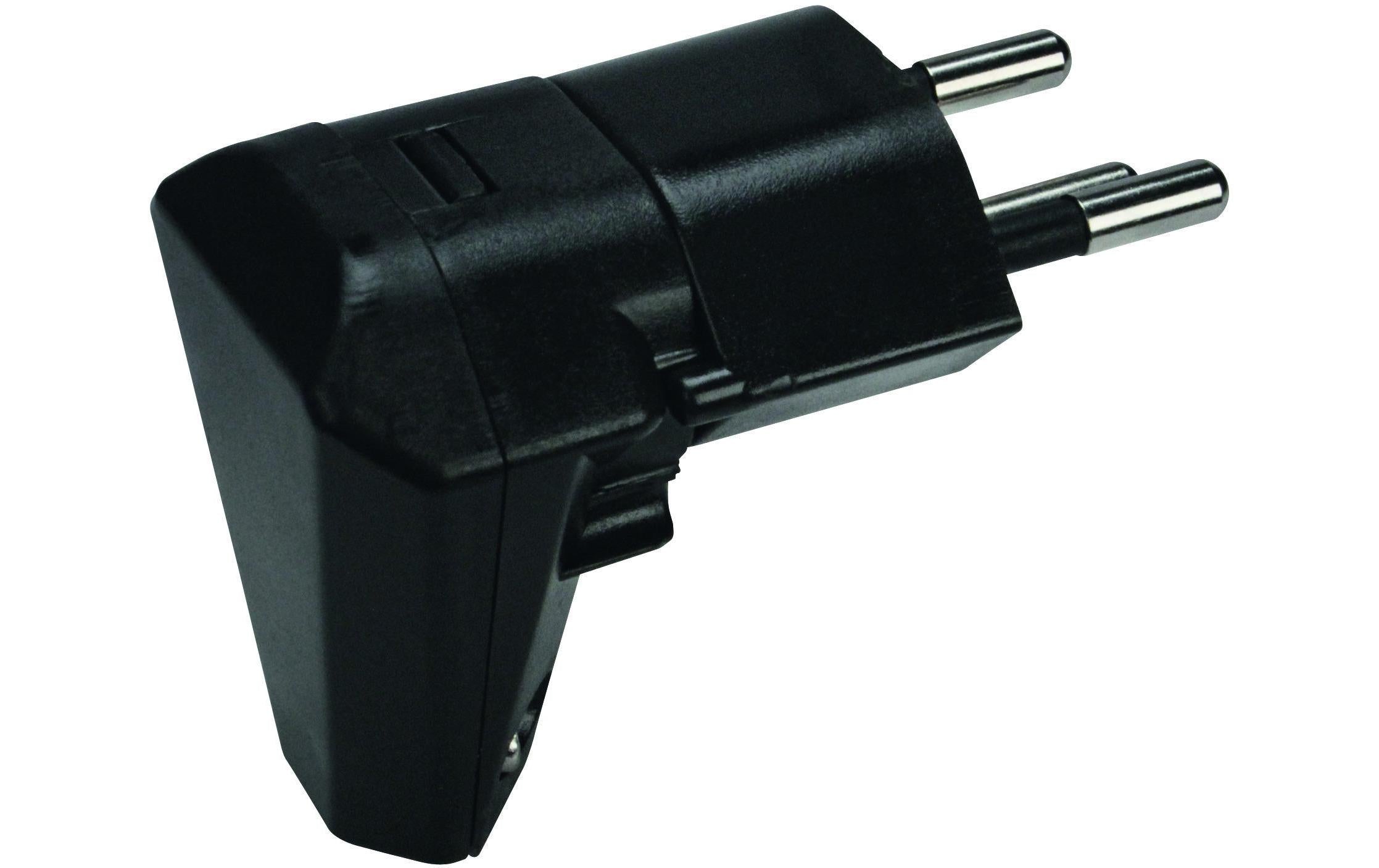 STEFFEN STEKO Dreh-Winkelstecker T12 90° Peachick Move on, schwarz