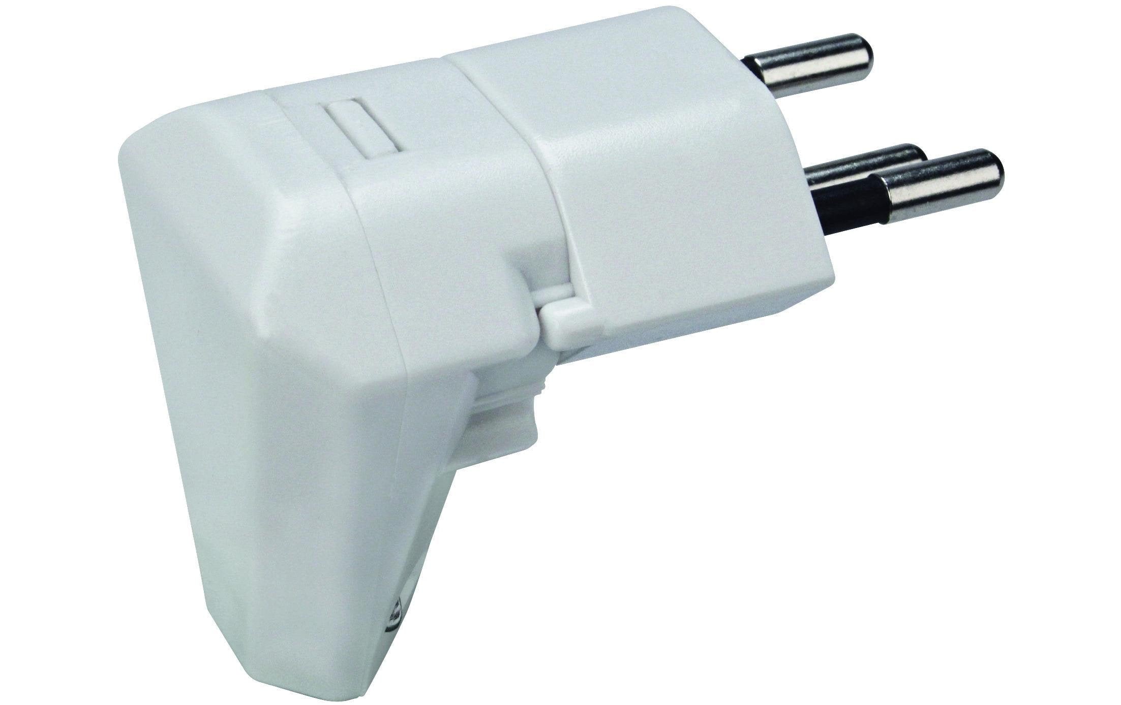 STEFFEN STEKO Dreh-Winkelstecker T12 90° Peachick Move on, weiss