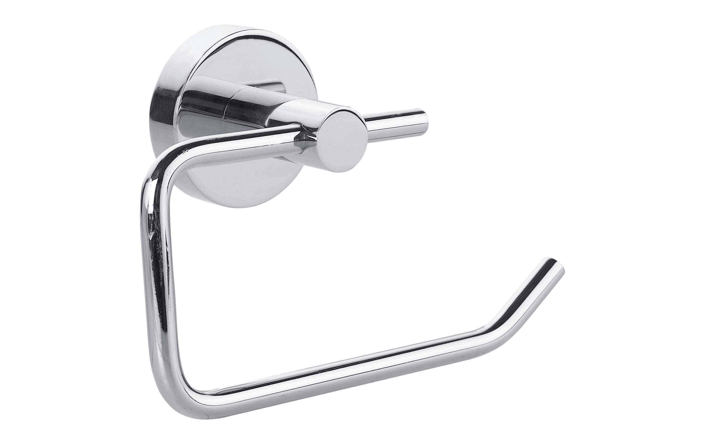 Tesa Smooz WC-Papierhalter ohne Deckel Metall verchromt rostfrei