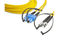 Lightwin LWL HQ Duplex Patchkabel, 1m Singlemode 9/125µm, SC-ST, OS2