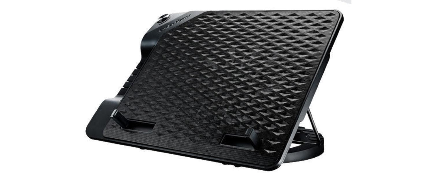 Cooler Master Widescreen Notebook Kühler schwarz, 1x230-mm-Lüfter, 4xUSB,12" bis 16"