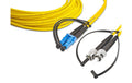 Lightwin LWL Duplex Patchkabel Singlemode 9/125µm, LC-ST, 10.0m OS2
