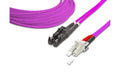 Lightwin LWL Duplex Patchkabel Multimode E2000-LC, 2m, OM4, 50/125µm, 10Gbps