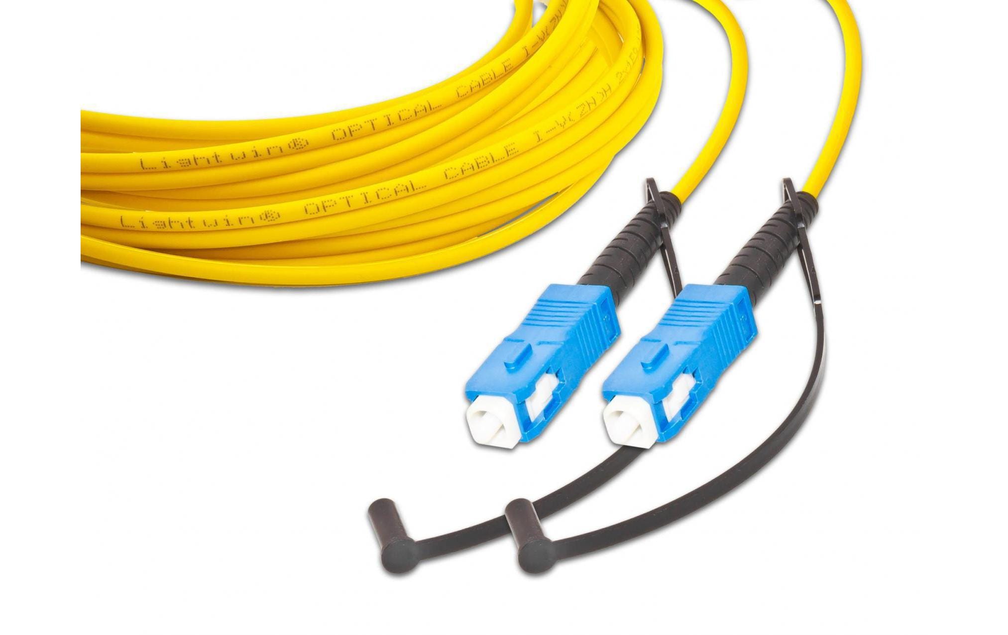 Lightwin LWL HQ Simplex Patchkabel, 2m Singlemode 9/125µm, SC-SC, OS2