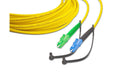Lightwin LWL Simplex Patchkabel Singlemode 9/125µm, LC-LC/APC, 40.0m OS2