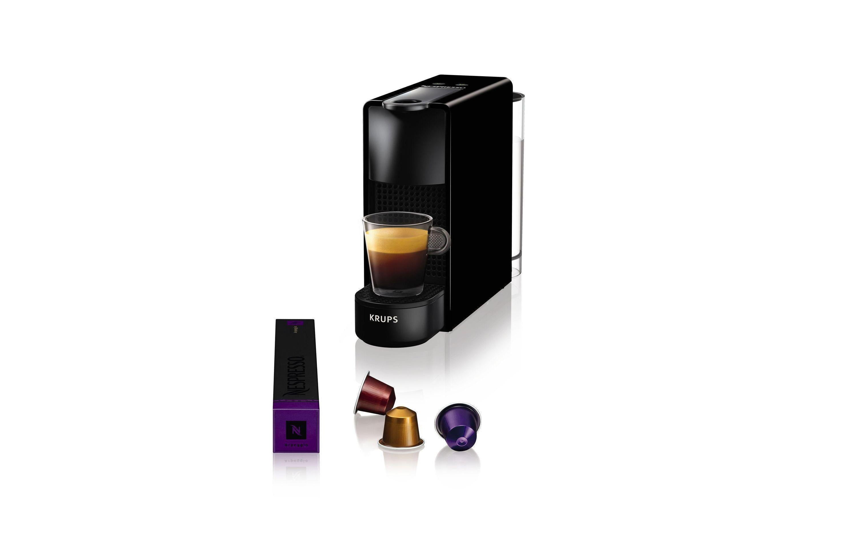 Krups Nespressomaschine XN1108 Essenza Mini Schwarz