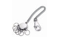 TROIKA Schlüsselanhänger Patent Chain mit Kette matt
